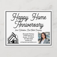 Compañía de bienes raíces elegante marketing de lo