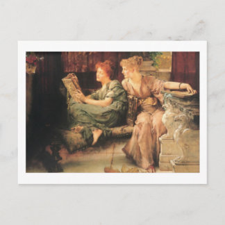 Postal Comparaciones de Lawrence Alma-Tadema