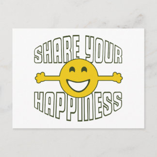 Postal Comparte tu felicidad