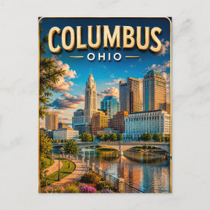 Postal Comparte tus recuerdos de viaje de Columbus Ohio