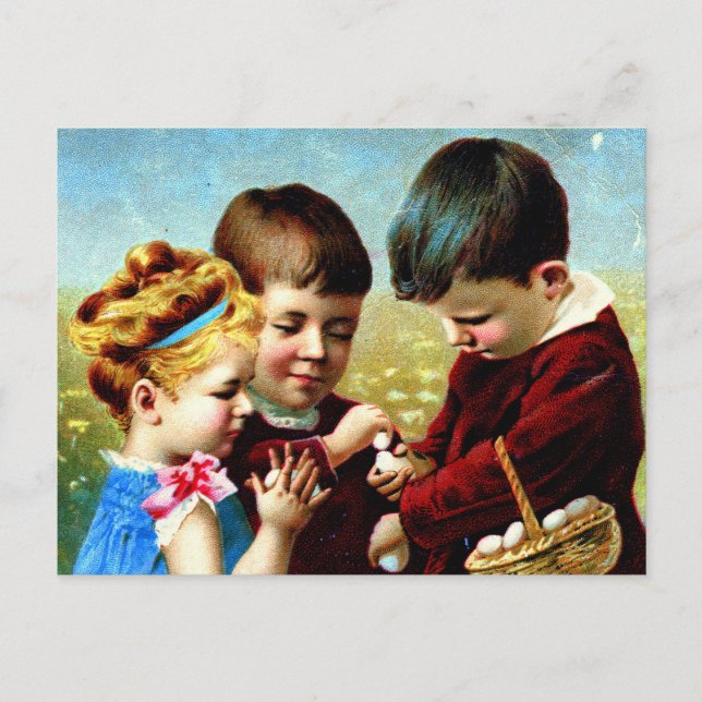 Postal "Compartir la recompensa de la caza" (Anverso)