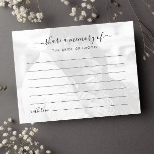 Postal Compartir una foto de boda de recuerdo