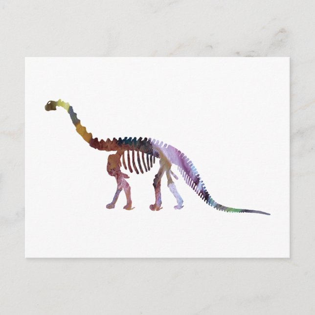Postal compasaurus skeleton (Anverso)