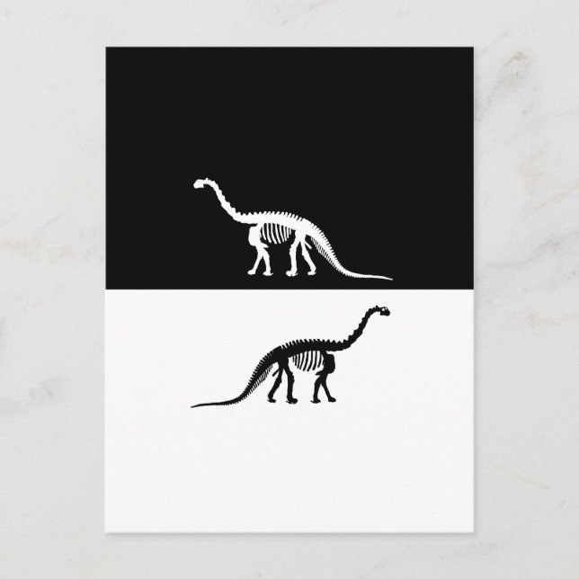 Postal compasaurus skeleton (Anverso)