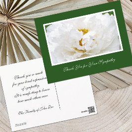 Postal Compasión Gracias Postcard