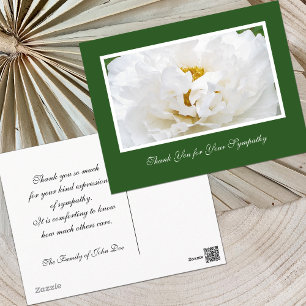 Postal Compasión Gracias Postcard