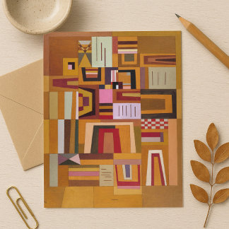 Postal Compensación, Arte Geométrico Inspirado en Kandins