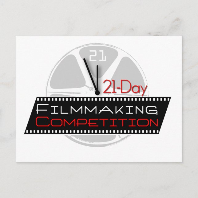 Postal Competencia de cine de 21 días (Anverso)