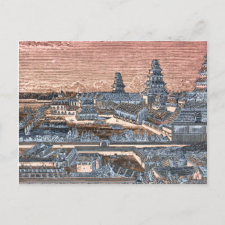 Postal Complejo de grabado del palacio del castillo de To