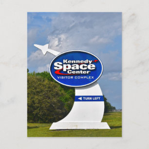Postal Complejo de Visitantes del Centro Espacial Kennedy