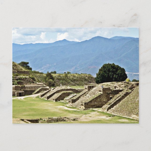 Postal Complejo Monte Alban (Anverso)