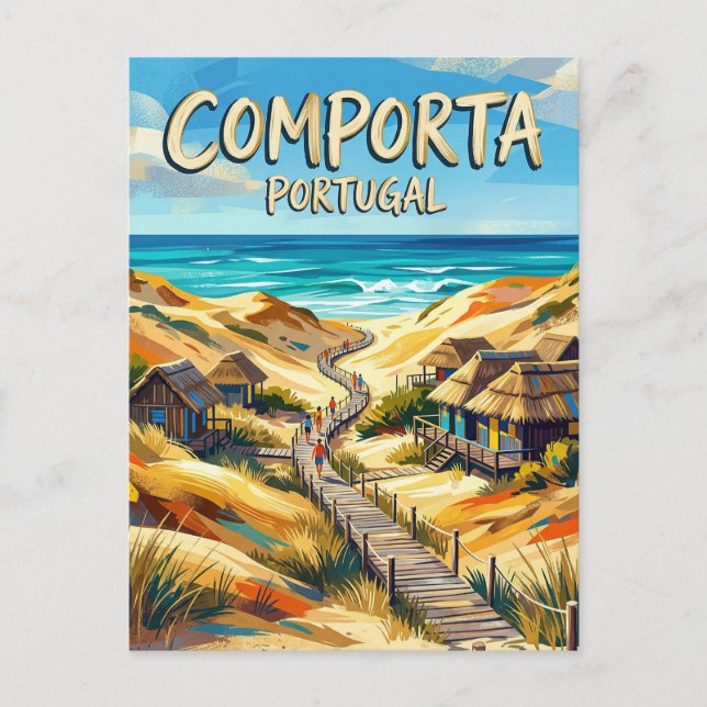 Postal Comporta Portugal (Anverso)