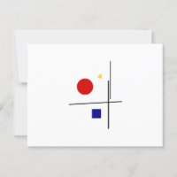 Composición clásica de arte Bauhaus
