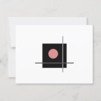 Composición clásica de arte geométrico en Bauhaus