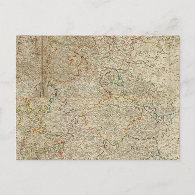 Postal Composición de Alemania 2 (Anverso)