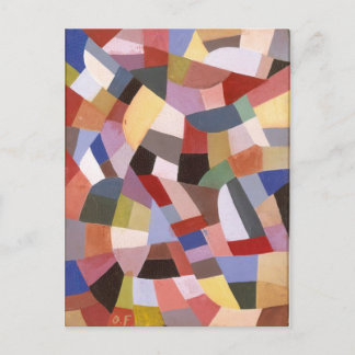 Postal Composición de Otto Freundlich