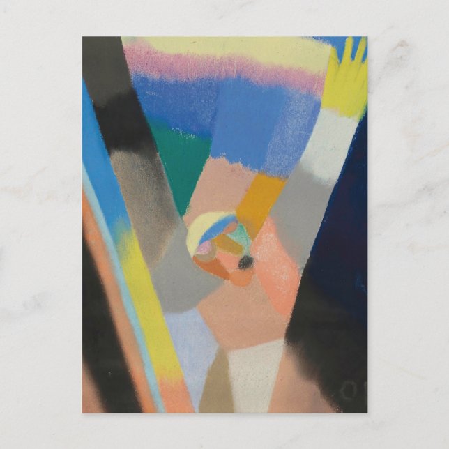 Postal Composición de Otto Freundlich (Anverso)