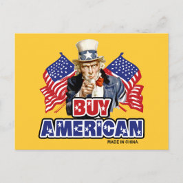 Postal Compra Americano (Hecho En China) - Chiste Gracios