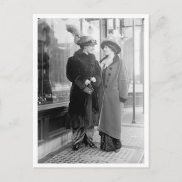 Postal Compra de madre e hija