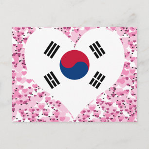Postal Comprar bandera de Corea del Sur