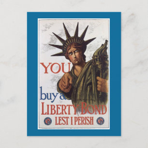 Postal Comprar un bono de la Libertad antes de que perezc