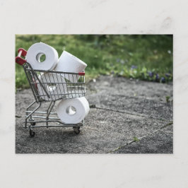 Postal Compras de papel higiénico Covid