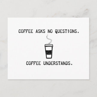 Postal Comprensión del café