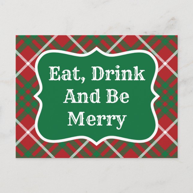 Postal Comprobación roja y verde (Anverso)