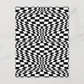 Postal Comprobaciones de Op Art