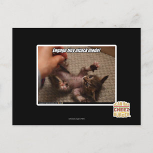 Postal ¡Comprometer el modo de ataque pequeño!