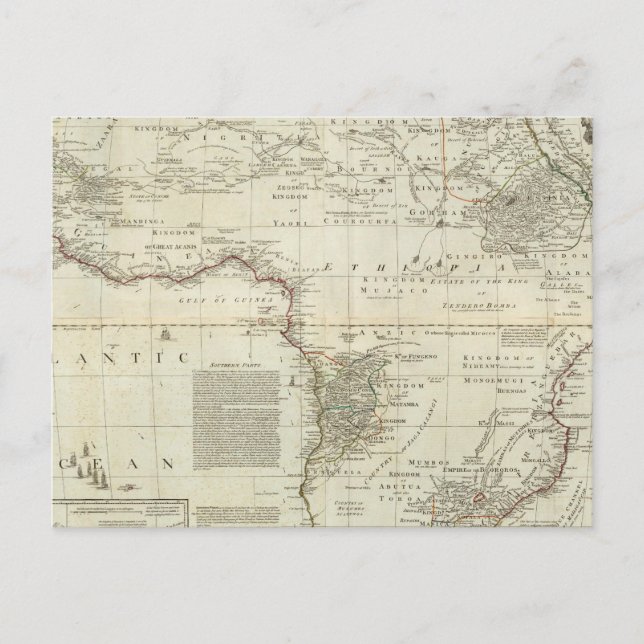 Postal Compuesto África 2 (Anverso)