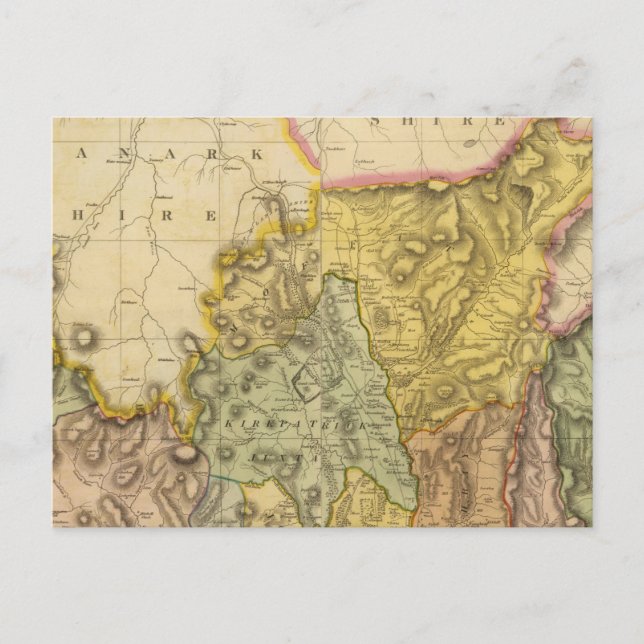 Postal Compuesto de Dumfriesshire 3 (Anverso)