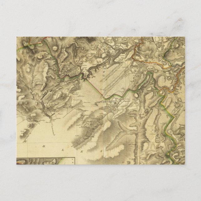 Postal Compuesto de Edinburgh Shire (Anverso)