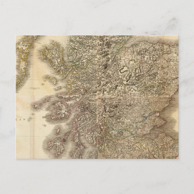 Postal Compuesto de Escocia (Anverso)