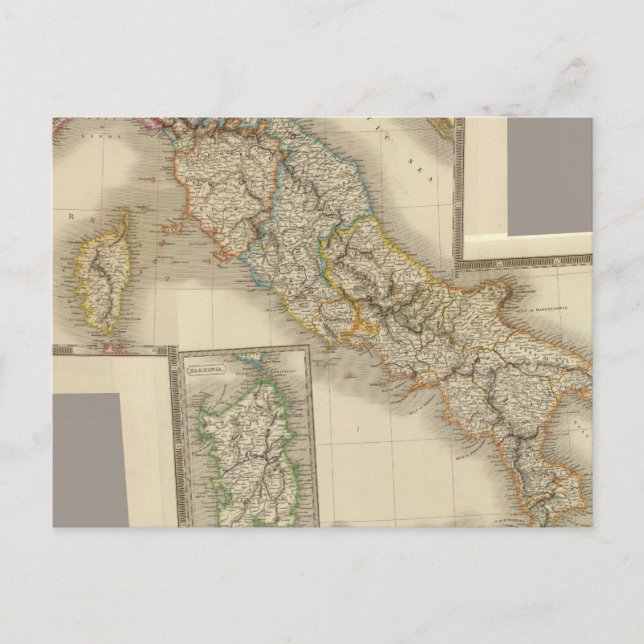 Postal Compuesto de Italia (Anverso)