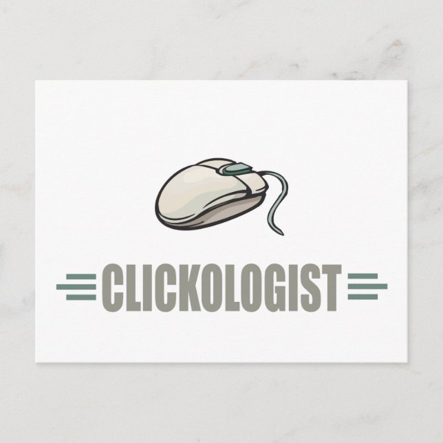 Postal Computadora cómica (Anverso)