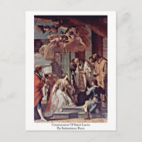 Comunión De Santa Lucía Por Sebastiano Ricci