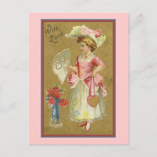 Postal Con amor (Anverso)