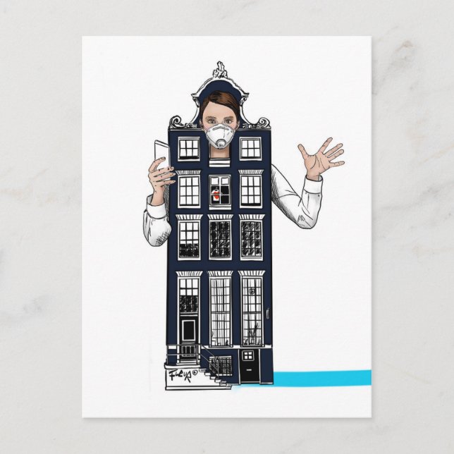 Postal "Con amor" (Anverso)