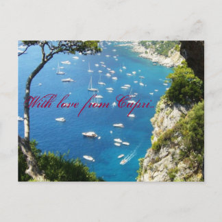 Postal Con amor de Capri