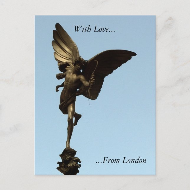 Postal Con Amor De Londres (Anverso)