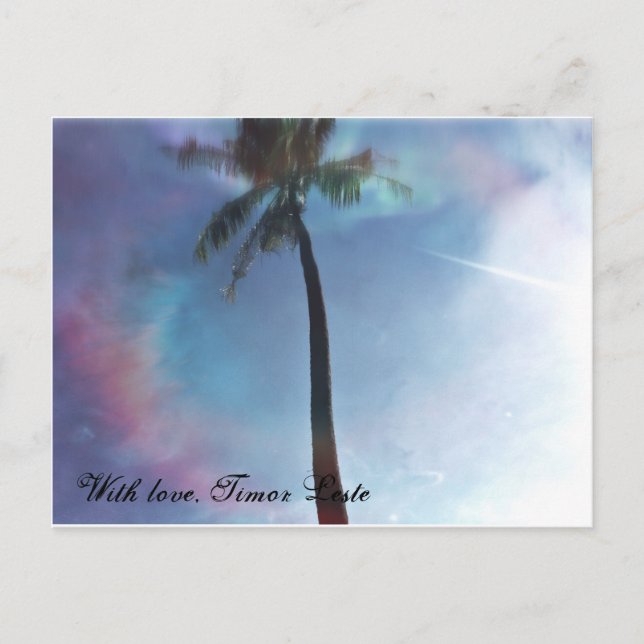 Postal Con amor, Timor Oriental (Anverso)