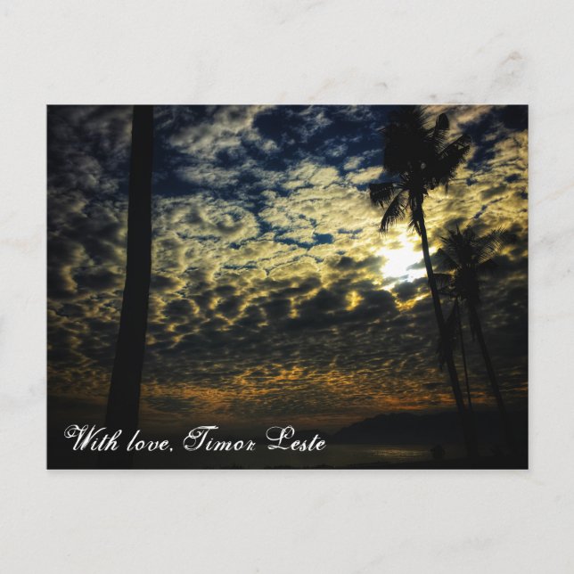 Postal Con amor, Timor Oriental (Anverso)