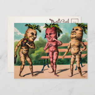 Postal con angosto de Victoria 