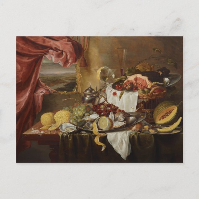 Postal con arte de la vida (Anverso)