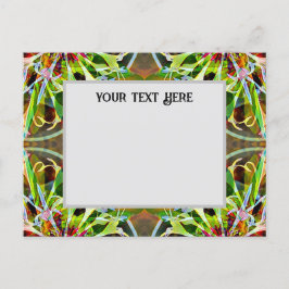 Postal con botón de soltero