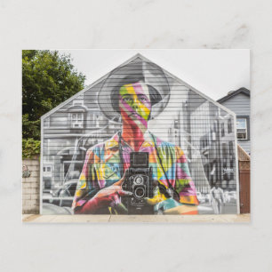 Postal con cámara para mujeres (Chicago, IL)