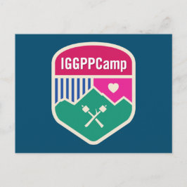 Postal con el logotipo de IGGPPCamp
