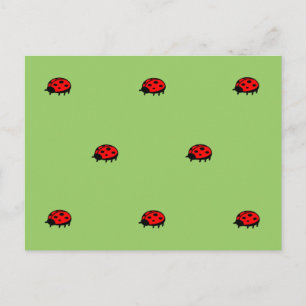 Postal con el patrón de error de lectura