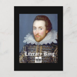 Postal con el tema William Shakespeare